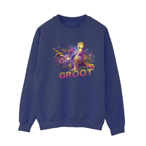 Marvel Womens/Ladies Guardians Of The Galaxy Abstract Groot Sweatshirt