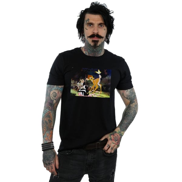 Disney Mens Bambi Tail Butterfly Still T-Shirt