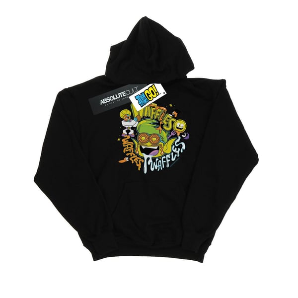 DC Comics Mens Teen Titans Go Waffle Mania Hoodie