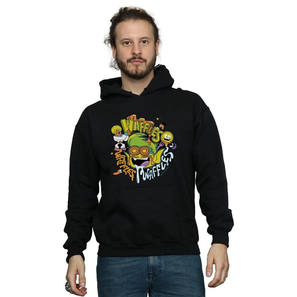DC Comics Mens Teen Titans Go Waffle Mania Hoodie