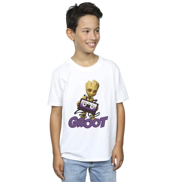 Guardians Of The Galaxy Boys Groot Casette T-Shirt