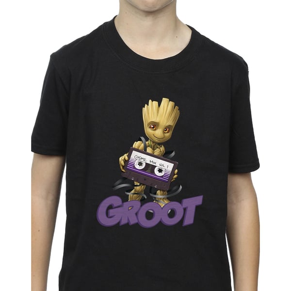 Guardians Of The Galaxy Boys Groot Casette T-Shirt
