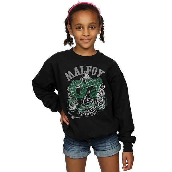 Harry Potter Girls Draco Malfoy Seeker Slytherin Sweatshirt