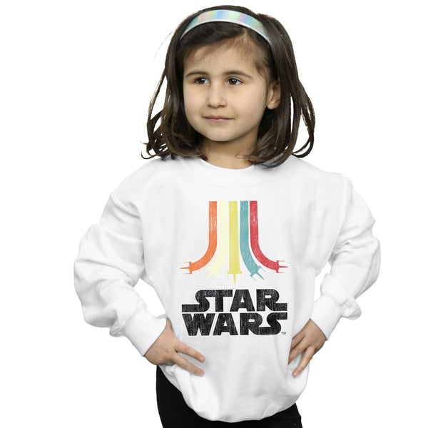 Star Wars Sweatshirt til piger med regnbue