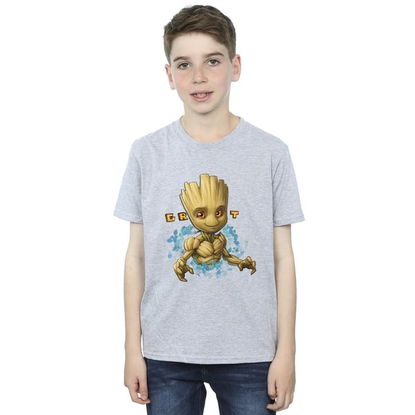Guardians Of The Galaxy Boys Groot Flowers T-Shirt