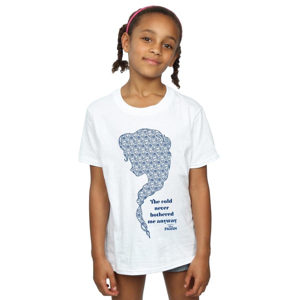 Disney Girls Frozen Cold Cotton T-Shirt