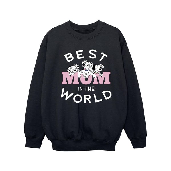 Disney Girls 101 Dalmatians Best Mum In The World Sweatshirt