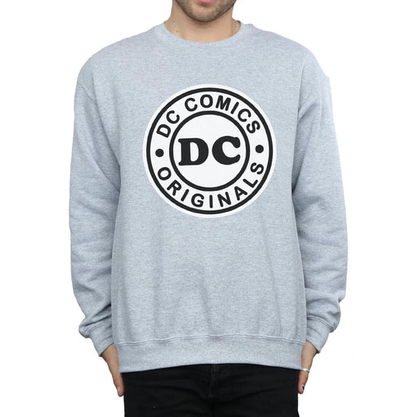 DC Comics Mens DC Originals Logo Sweatshirt
