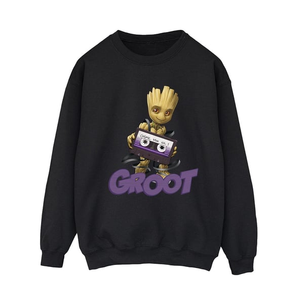 Guardians Of The Galaxy Womens/Ladies Groot Casette Sweatshirt