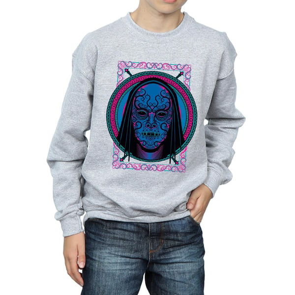 Harry Potter Boys Neon Death Eater Mask Sweatshirt