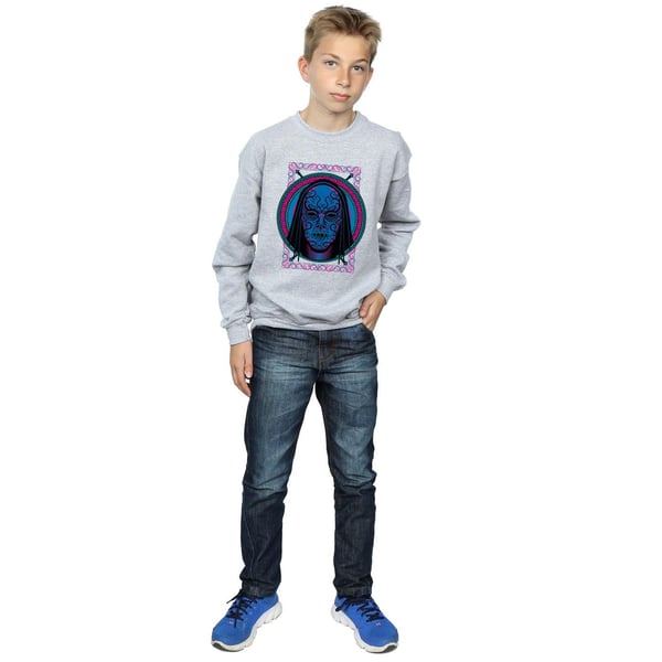 Harry Potter Boys Neon Death Eater Mask Sweatshirt