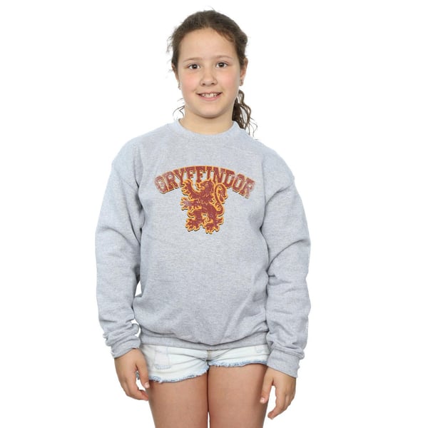 Harry Potter Girls Gryffindor Sport Emblem Sweatshirt