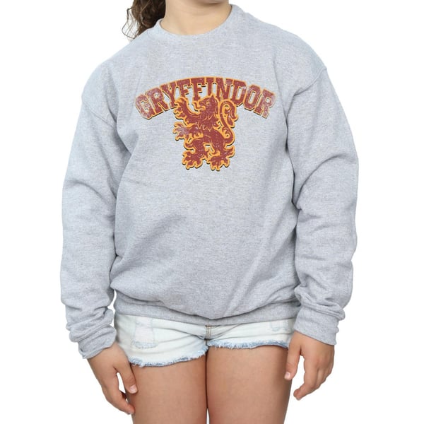 Harry Potter Girls Gryffindor Sport Emblem Sweatshirt