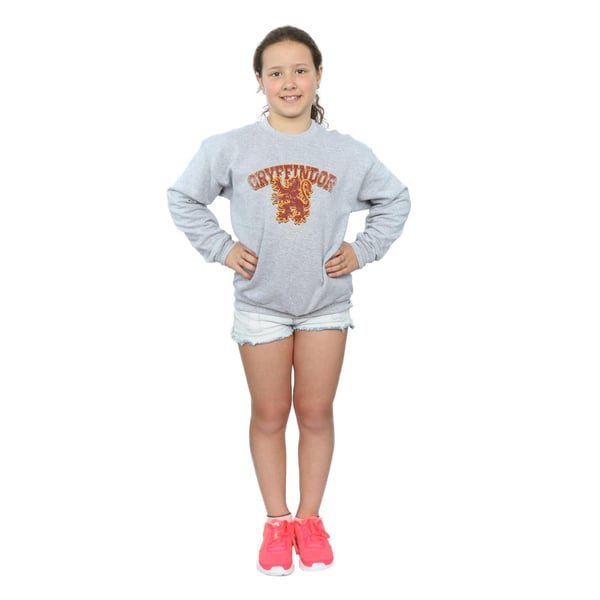 Harry Potter Girls Gryffindor Sport Emblem Sweatshirt