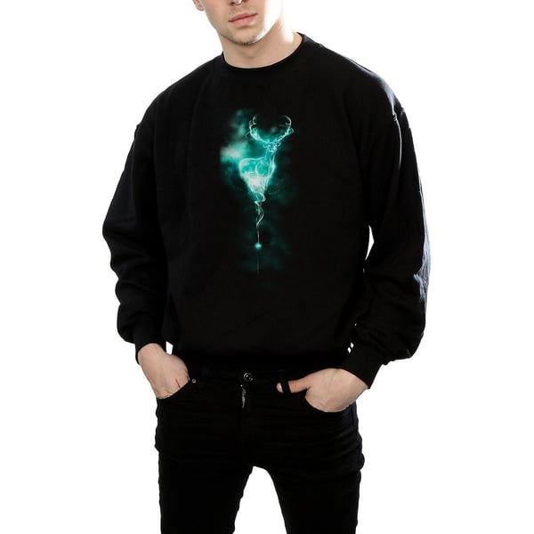 Harry Potter Mens Patronus Mist Stag Sweatshirt