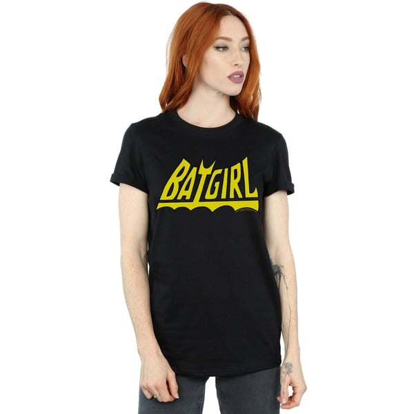 DC Comics Womens/Ladies Batgirl Logo Cotton Boyfriend T-Shirt