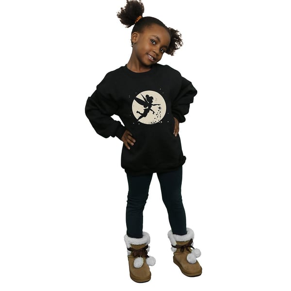 Tinkerbell Girls Moon Cropped Sweatshirt