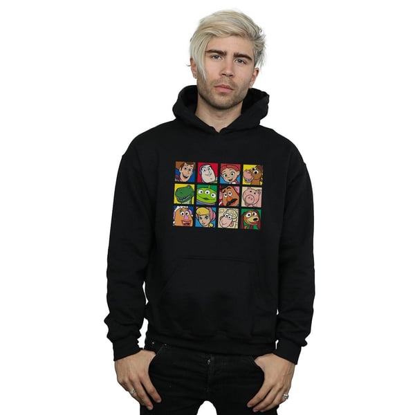 Disney Mens Toy Story Character Squares Hoodie