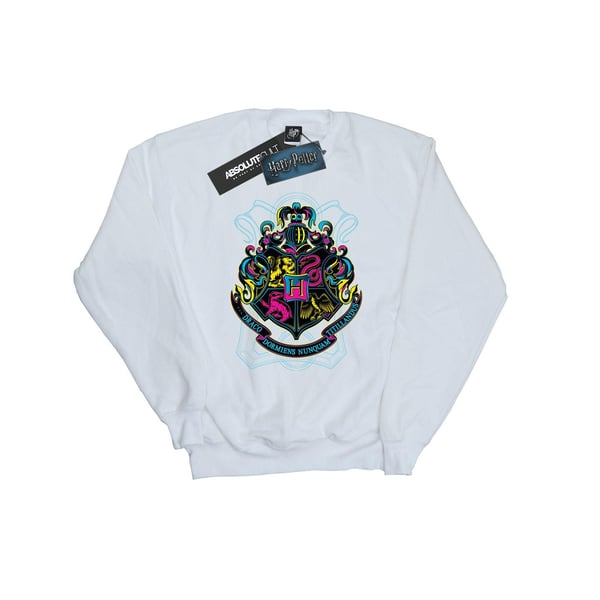 Harry Potter Boys Neon Hogwarts Crest Sweatshirt