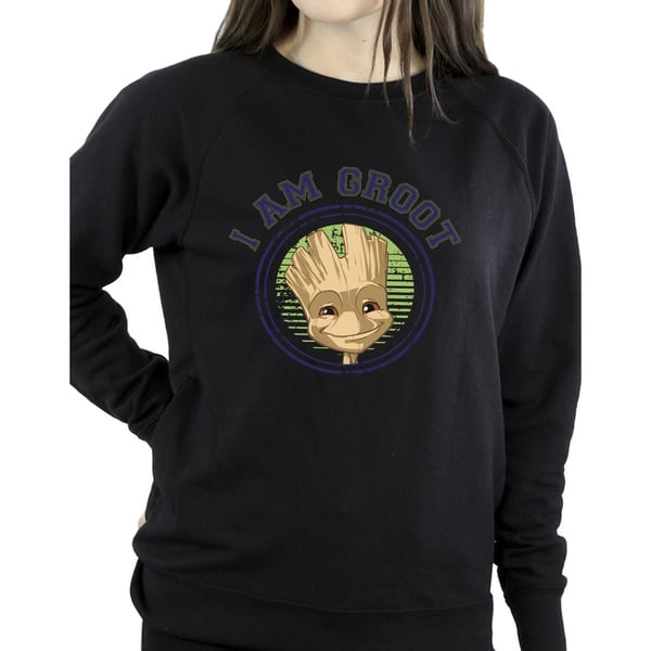 Guardians Of The Galaxy Womens/Ladies Groot Varsity Sweatshirt