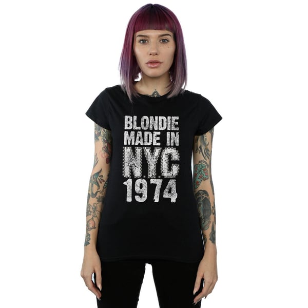 Blondie Womens/Ladies Punk NYC Cotton T-Shirt