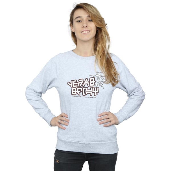 Marvel Womens/Ladies Guardians Of The Galaxy Star Lord Text Sweatshirt