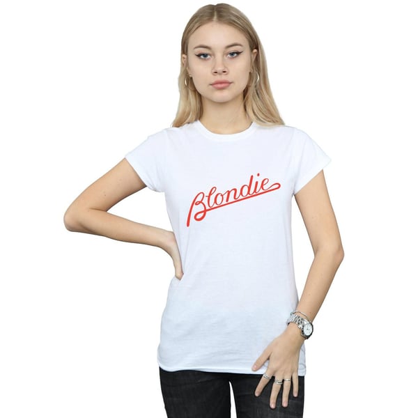 Blondie Womens/Ladies Lines Logo Cotton T-Shirt
