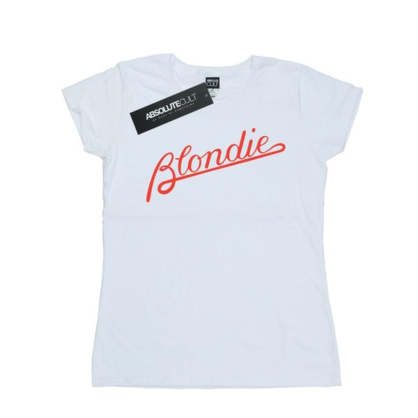 Blondie Womens/Ladies Lines Logo Cotton T-Shirt