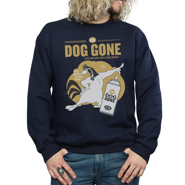 Looney Tunes Mens Dog Gone Foghorn Leghorn Sweatshirt