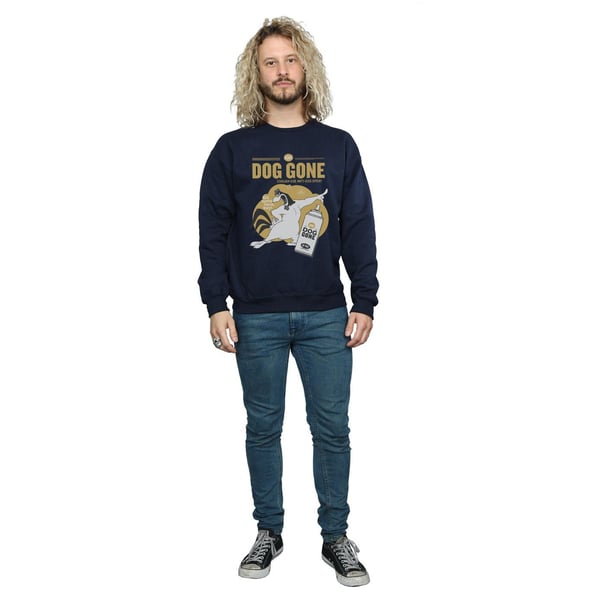 Looney Tunes Mens Dog Gone Foghorn Leghorn Sweatshirt
