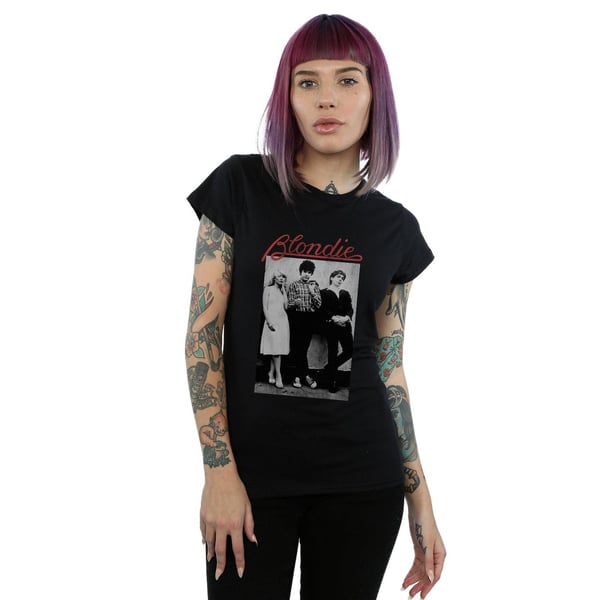 Blondie Womens/Ladies Distressed Band Cotton T-Shirt