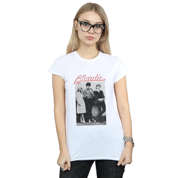 Blondie Womens/Ladies Distressed Band Cotton T-Shirt