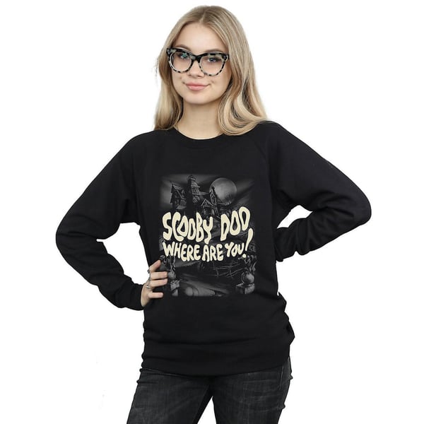 Scooby Doo Womens/Ladies Where Are You? Castle Sweatshirt