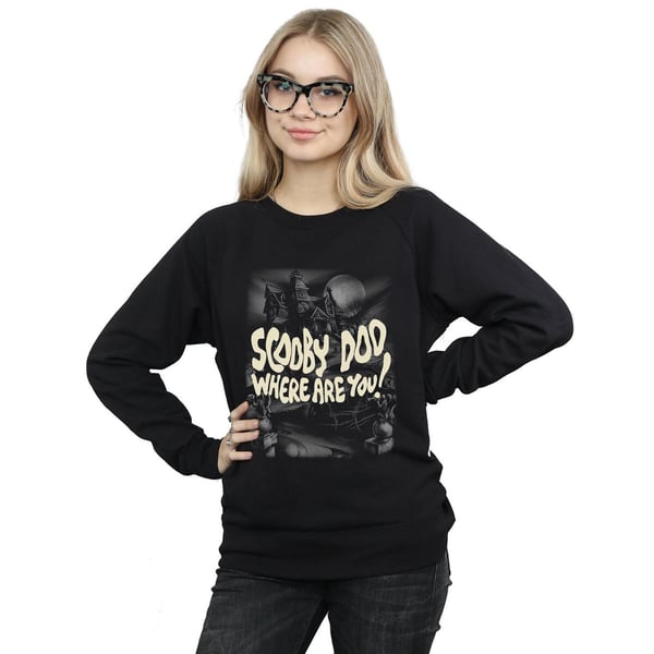 Scooby Doo Womens/Ladies Where Are You? Castle Sweatshirt