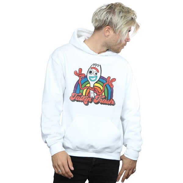 Disney Mens Toy Story 4 Forky Talkin´ Trash Hoodie