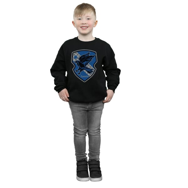 Harry Potter Boys Ravenclaw Crest Flat Sweatshirt