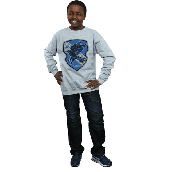 Harry Potter Boys Ravenclaw Crest Flat Sweatshirt
