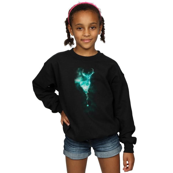 Harry Potter Girls Stag Patronus Mist Sweatshirt