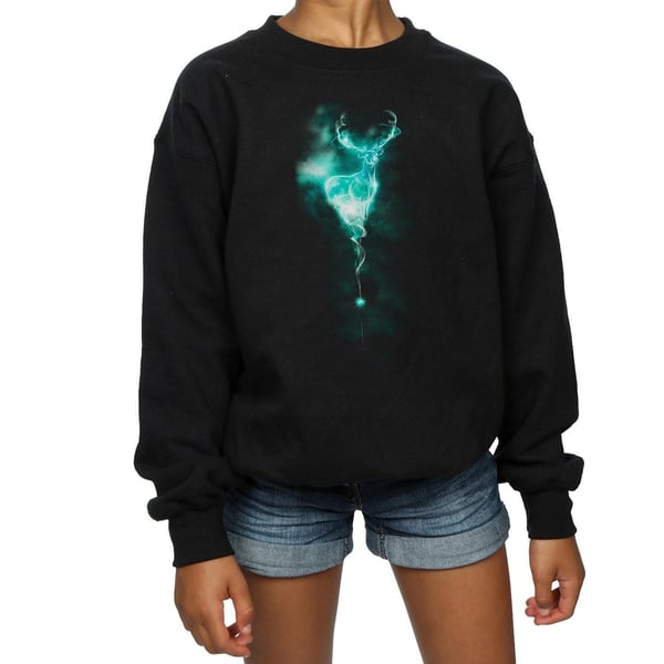 Harry Potter Girls Stag Patronus Mist Sweatshirt
