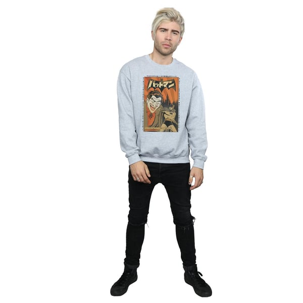 DC Comics Mens The Joker Cover Sweatshirt