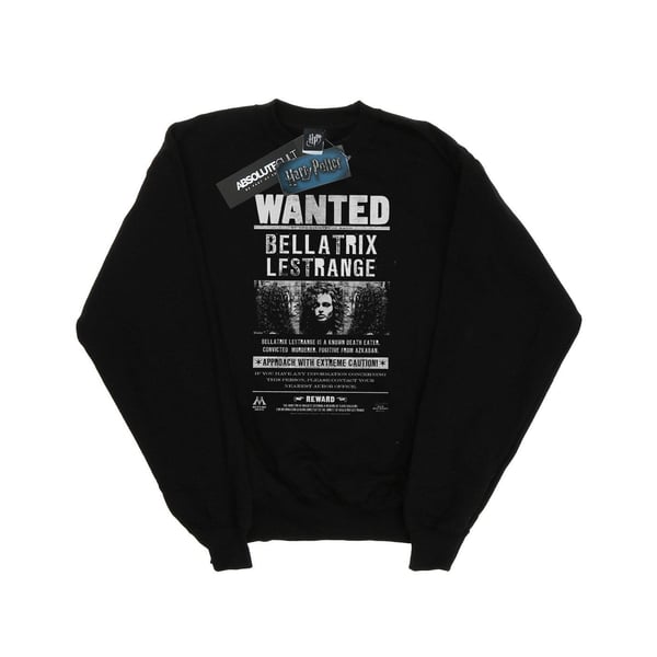 Harry Potter Girls Bellatrix Lestrange Wanted Sweatshirt