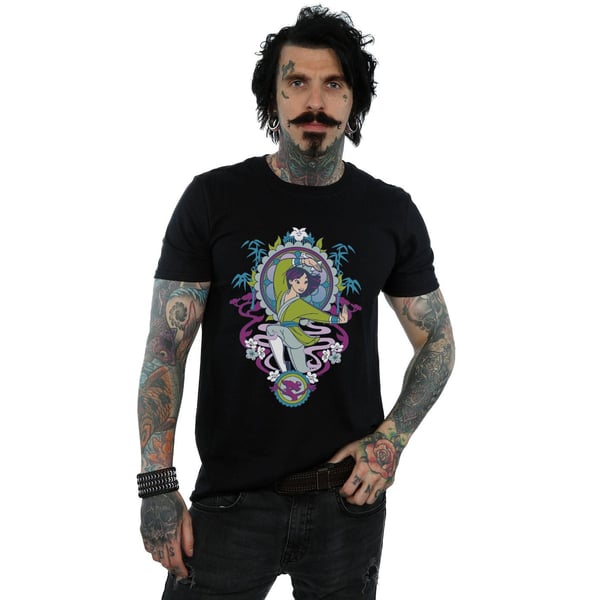 Disney Mens Mulan Ornamental T-Shirt