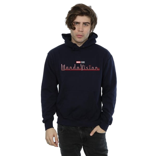 Marvel Mens WandaVision Logo Hoodie