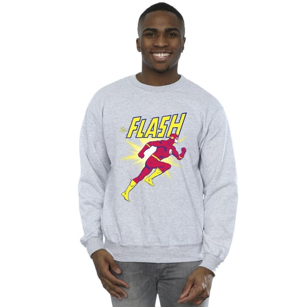 DC Comics Mens The Flash Running Sweatshirt