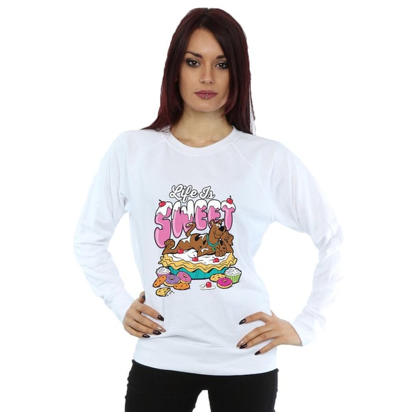 Scooby Doo Womens/Ladies Life Is Sweet Sweatshirt