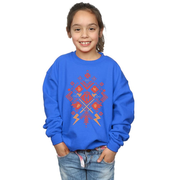 Harry Potter Girls Christmas Fair Isle Sweatshirt