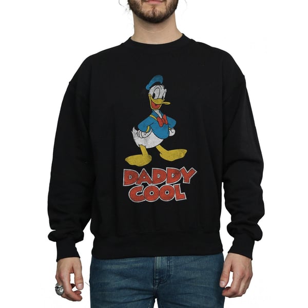 Disney Mens Daddy Cool Donald Duck Sweatshirt