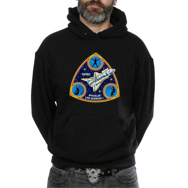 NASA Mens Classic Spacelab Life Science Hoodie