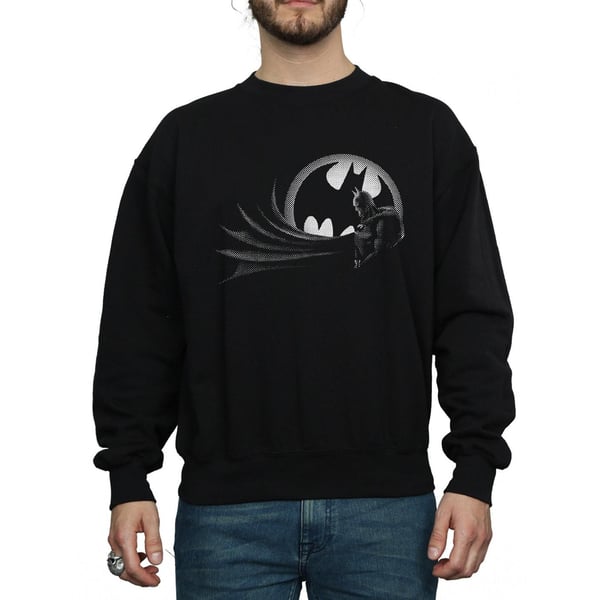 DC Comics Mens Batman Spot Sweatshirt