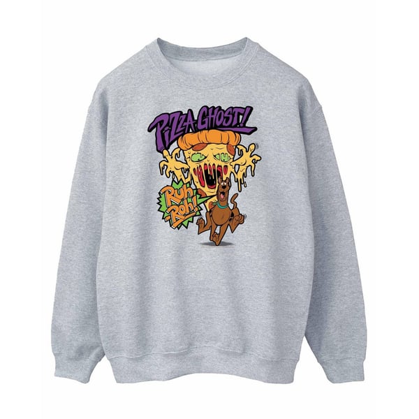 Scooby Doo Womens/Ladies Pizza Ghost Sweatshirt